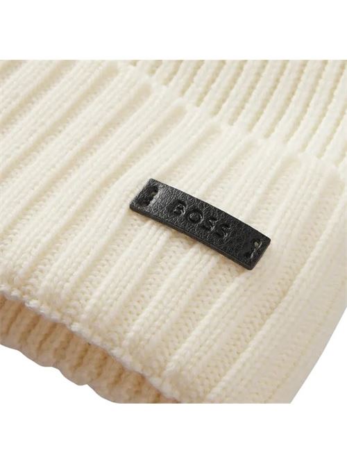 Berretto a costine in lana BOSS | 50495306 FAT.131